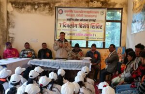 रंगारंग कार्यक्रमों के साथ एनएसएस का सात दिवसीय शिविर शुरू