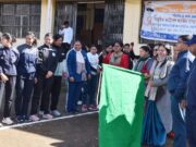 राष्ट्रीय महिला शक्ति वंदन के तहत चमोली में आयोजित हुई महिला मैराथऩ