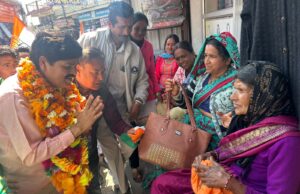 गणेश गोदियाल ने किया रोड शो उत्साह में दिखे कोंग्रेसी