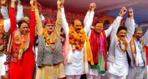 नैनीताल लोकसभा सीट से भाजपा प्रत्याशी अजय टम्टा ने किया नामांकन,