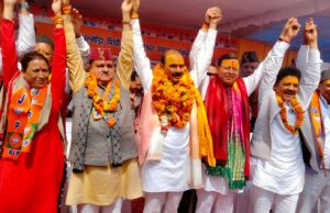 नैनीताल लोकसभा सीट से भाजपा प्रत्याशी अजय टम्टा ने किया नामांकन,