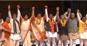 गढ़वाल लोकसभा सीट से भाजपा प्रत्याशी अनिल बलूनी ने अपना नामंकन किया दाख़िल