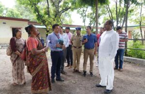 मुख्य निर्वाचन अधिकारी ने किया पोलिंग बूथ का निरीक्षण