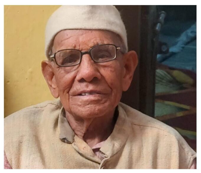 सामाजिक कार्यकर्ता और सर्वोदय आंदोलन के नेता मुरारी लाल जी हमारे बीच नहीं रहे।