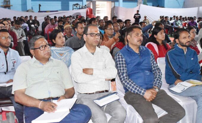 लोकसभा चुनाव को लेकर 912कार्मिको को दिया गया प्रशिक्षण