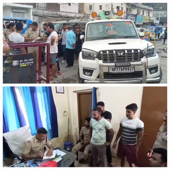 यातायात नियम तोड़ने पर पुलिस ने काटा सांसद की गाड़ी का चालान