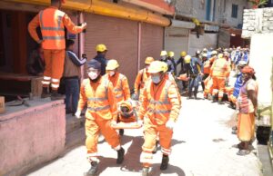 मॉक अभ्यासः यहंा आई भारी आपदा कहीं सडक बंद तो कहीं मची भगदड, पुलिस एसडीआरएफ, एनडीआरएफ ने किया रेस्कूय