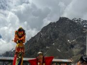 रावल देवता की देवरा यात्रा बद्रीनाथ धाम से पहुँची चमोली सैम डुंगरा गांव