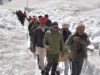 चमोली डीएम ने 18 किलोमीटर की दूरी पैदल चलकर हेमकुंड यात्रा व्यवस्थाओं का लिया जायजा।