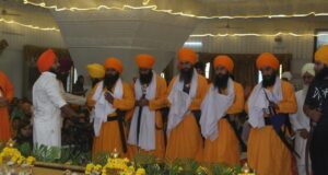 हेमकुंड साहिब यात्रा का आगाज, पंज प्यारों की अगुवाई में ऋषिकेश से जथ्था हुवा रवाना