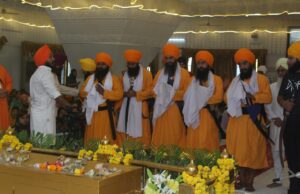 हेमकुंड साहिब यात्रा का आगाज, पंज प्यारों की अगुवाई में ऋषिकेश से जथ्था हुवा रवाना