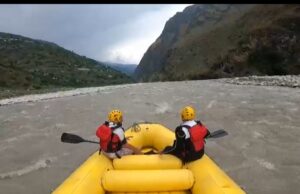 भारत तिब्बत सीमा क्षेत्र में बहने वाली धौली गंगा में राफ्टिंग कयाकिंग की अपार संभावनाएं