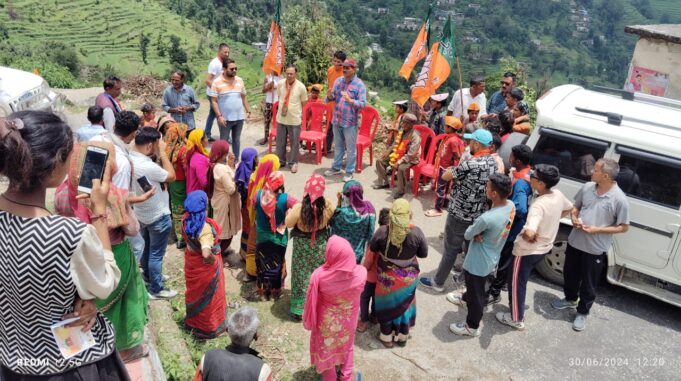 विपक्ष का विधायक रहकर नही कर पा रहा था विकास: भंडारी