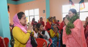 मोदी जी के नेतृत्व में महिलाओं को मिला सम्मान,विदेशों में फहरा रहीं देश का परचम-रेखा आर्या