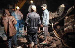 मलबे दबने से 1 की मौत 1 घायल