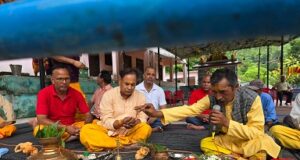 बदरीनाथ विधायक ने मॉ इंद्रामति मंदिर निर्माण का किया शिलान्यास