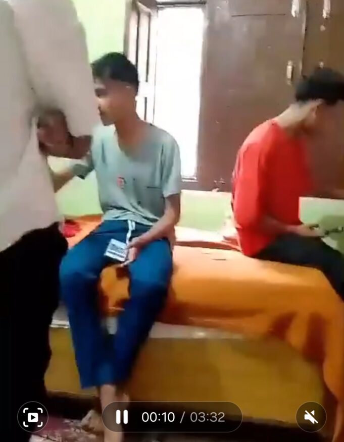 युवक की पिटाई का वीडियो वायरल, वीडियो बेहद ही डरावना