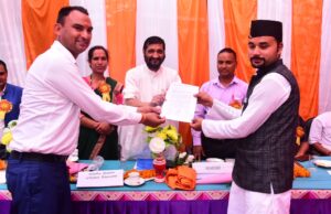 विज्ञान प्रयोगशाला के लिए विधायक ने की 5लाख की घोषणा की