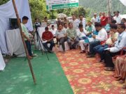 मवाड़ी गदेरे में प्रस्तावित कूड़ा डंपिंग जॉन निर्माण को लेकर डिम्मर में जन सुनवाई