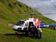 रुद्रनाथ के बुग्यालों में क्यो उतरा हेलीकॉप्टर देखिये क्या है मामला