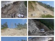 अपर जिलाधिकारी चमोली ने किया बद्रीनाथ राष्ट्रीय राजमार्ग का निरीक्षण।