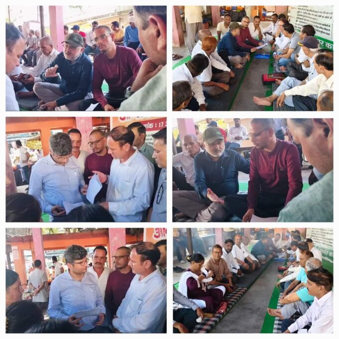 जिलाधिकारी चमोली के साथ हुई वार्ता के बाद भी गौचर में मांगों को लेकर धरना प्रदर्शन रहेगा जारी