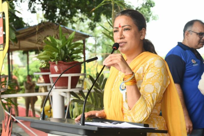 खेल मंत्री रेखा आर्या ने CBSE क्लस्टर 19वीं गर्ल्स कबड्डी प्रतियोगिता का शुभारंभ किया