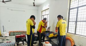 एस.डी.आर.एफ उत्तराखंड द्वारा उपकरणों की विधिवत पूजा के साथ मनाई गयी विश्वकर्मा जयंती।