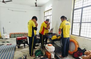 एस.डी.आर.एफ उत्तराखंड द्वारा उपकरणों की विधिवत पूजा के साथ मनाई गयी विश्वकर्मा जयंती।