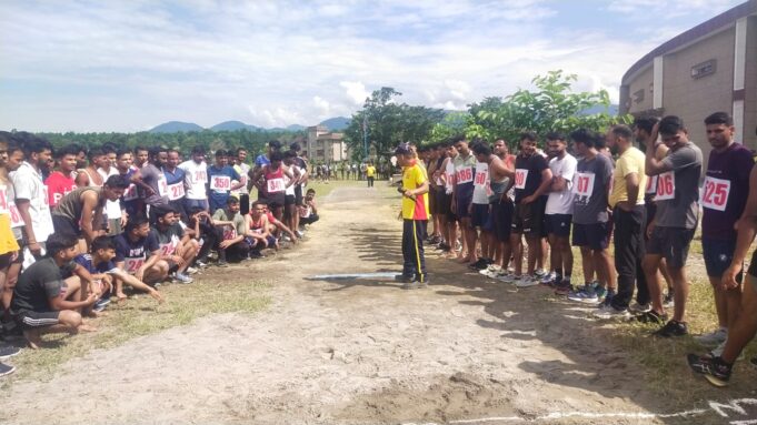 एसडीआरएफ वाहिनी, जौलीग्रांट में उपनिरीक्षक भर्ती का आयोजन: सोलहवां दिन संपन्