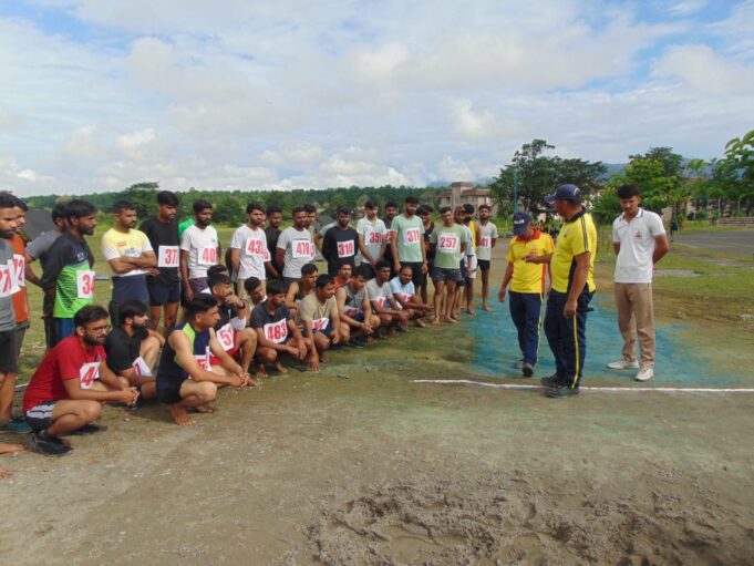 एसडीआरएफ वाहिनी, जौलीग्रांट में उपनिरीक्षक भर्ती का आयोजन: चौदहवां दिन संपन्