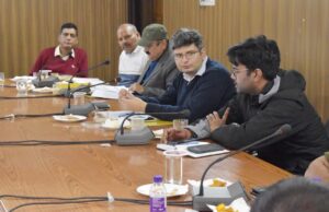 गौचर मेले की तैयारियों को लेकर हुई अंतिम दौर की बैठक।