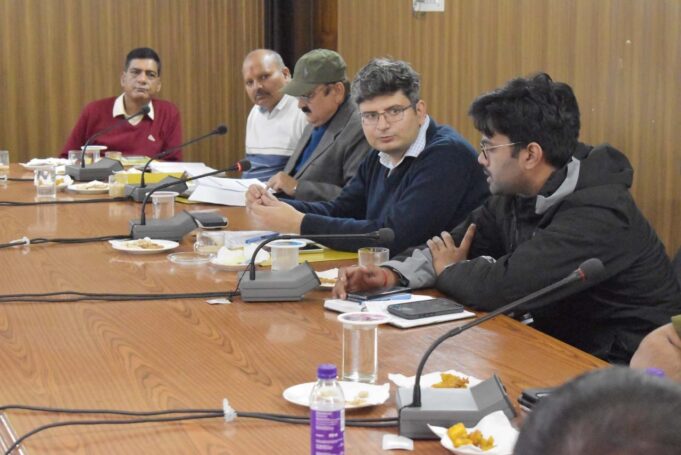 गौचर मेले की तैयारियों को लेकर हुई अंतिम दौर की बैठक।