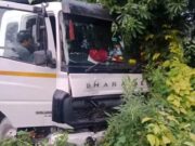 -डंपर की चपेट मे आने से मां-बेटे की दर्दनाक मौत