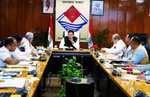 मुख्यमंत्री पुष्कर सिंह धामी ने सचिवालय में न्याय विभाग की समीक्षा बैठक