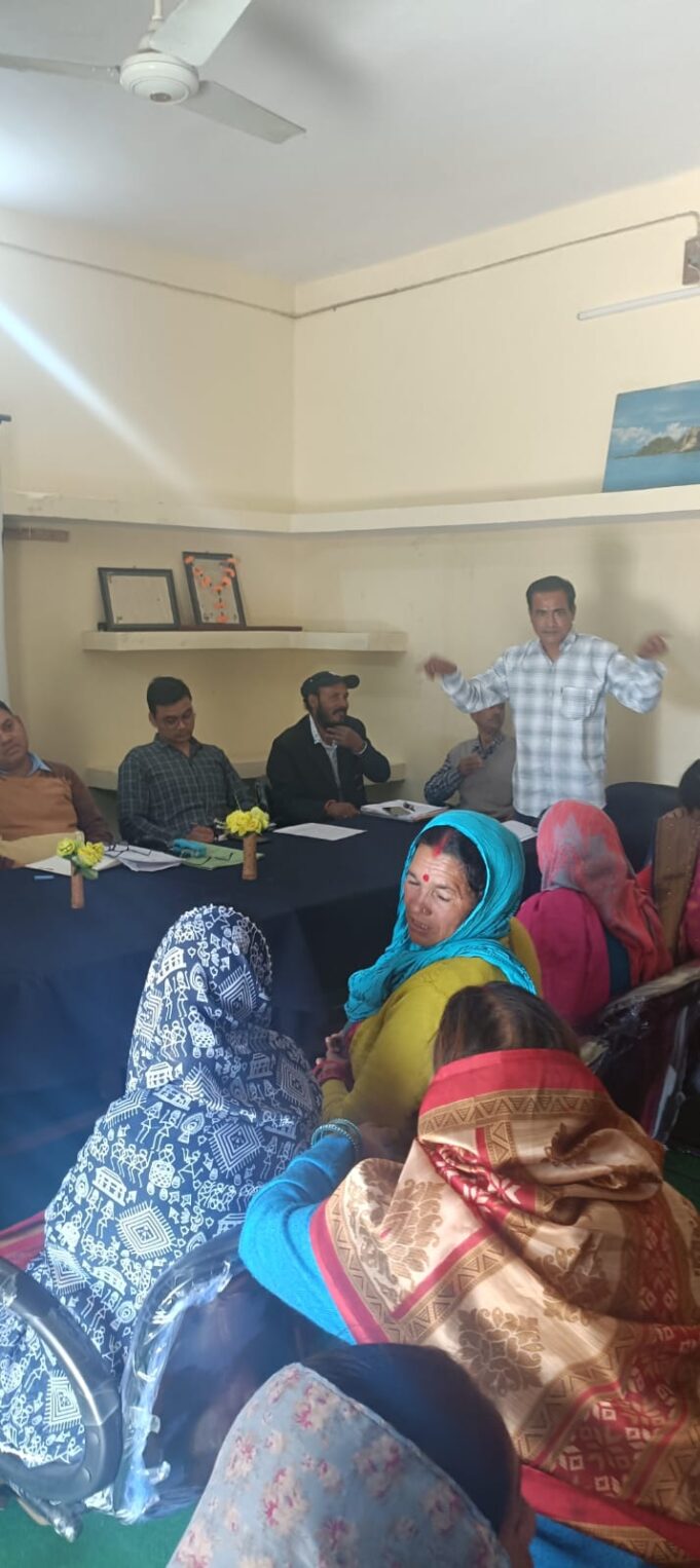 दशोली वनपंचायत संगठन का हुवा विस्तार, देखिए किसको क्या मिली जिम्मेदारी