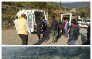 नंदानगर- सुतोल मोटर मार्ग पर वाहन दुर्घटनाग्रस्त,पिता बेटी की मौत,दो अन्य घायल,एक गंभीर घायल को एयर एंबुलेंस से किया गया एम्स ऋषिकेश रेफर