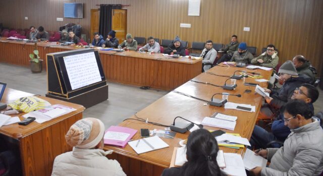 निकाय चुनाव को लेकर आरओ एआरओ को दिया गया प्रशिक्षण।