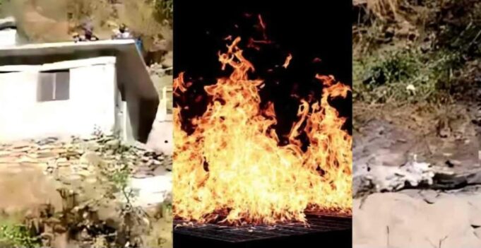 हैवानियत- हैवान बेटों ने पिता को मारकर आग में झोंक दिया,पुलिस ने किया गिरफ्तार