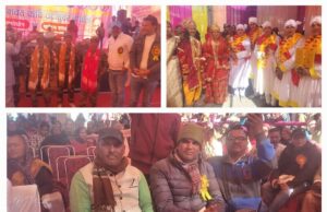 महिला मंगल दल बमोथ ने सांस्कृतिक कार्यक्रम प्रस्तुत कर बिखेरी अपनी छटा पोखरी मेले में