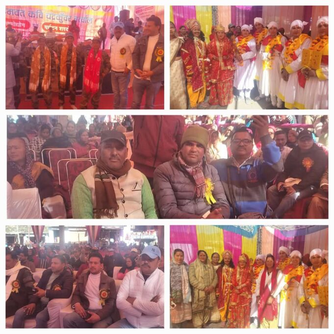 महिला मंगल दल बमोथ ने सांस्कृतिक कार्यक्रम प्रस्तुत कर बिखेरी अपनी छटा पोखरी मेले में