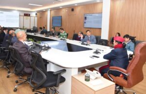 अंतराष्ट्रीय प्रवासीय सम्मेलन के आयोजन की तैयारी को लेकर मुख्य सचिव ने ली बैठक