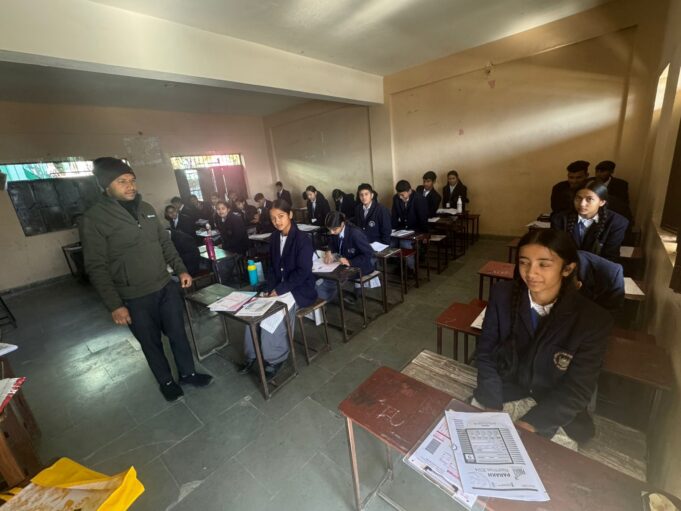 सी.बी.एस.सी संचालित 117 विद्यालयों में आयोजित की गई राष्ट्रीय सर्वेक्षण परीक्षा “परख”