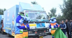 38वें राष्ट्रीय खेलों की तीन प्रचार कैन्टर वेन 06 जनवरी को पहुंचेगी चमोली।