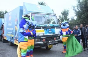 38वें राष्ट्रीय खेलों की तीन प्रचार कैन्टर वेन 06 जनवरी को पहुंचेगी चमोली।