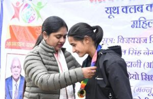 कलवारी यूथ क्लब दौड़ में चमोली की भागीरथी ने किया प्रथम स्थान प्राप्त