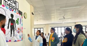 राजकीय नर्सिंग कॉलेज में आयोजित हुई कार्यशाला