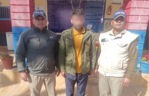 नाबालिग से दुष्कर्म करने के आरोपी को थाना गोपेश्वर पुलिस ने किया गिरफ्तार