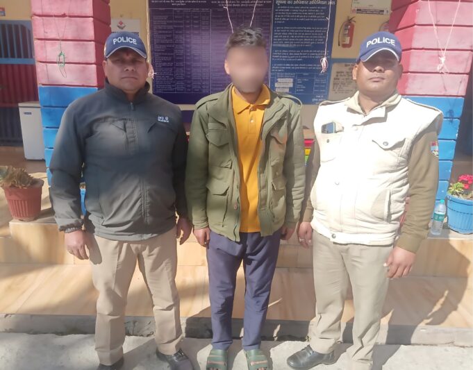 नाबालिग से दुष्कर्म करने के आरोपी को थाना गोपेश्वर पुलिस ने किया गिरफ्तार