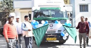 आपदा के न्यूनीकरण को लेकर आपदा प्रबंधन ने चलाया वेन के माध्यम से चलाया जागरूकता अभियान